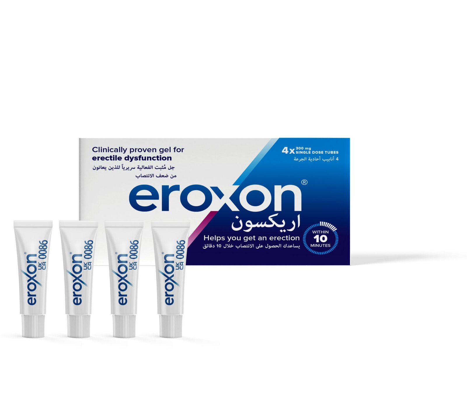 علبة جل إروكسون - علاج ضعف الانتصاب